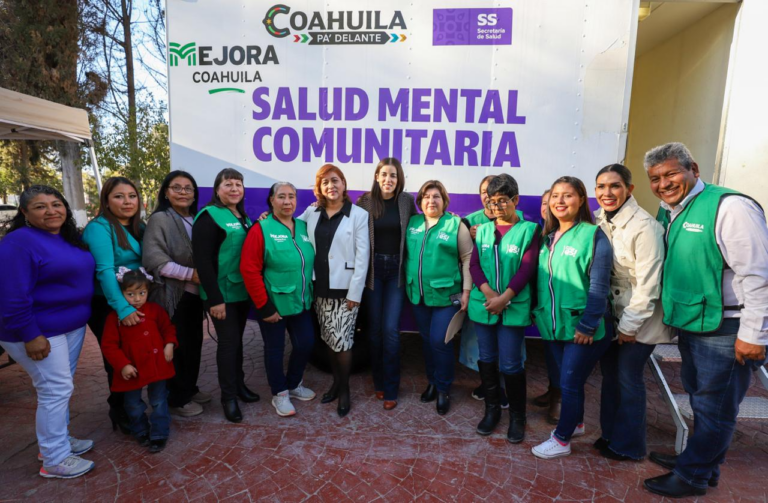 Fortalece Coahuila acciones de atención a la salud mental