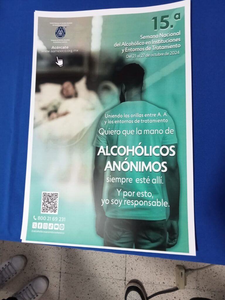 Inicia en Saltillo la 15ª Semana Nacional del Alcohólico en Tratamiento