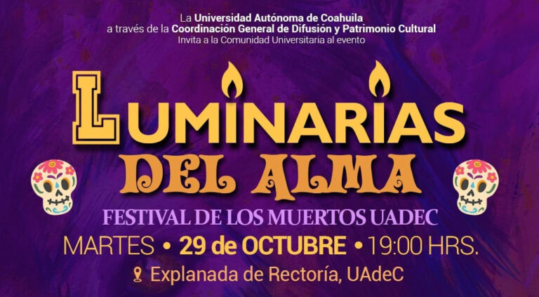 Invita UA de C a participar en conmemoraciones y actividades con motivo de Día de Muertos