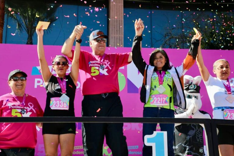 Se unen miles por salud de las mujeres en carrera Poderosa 5K