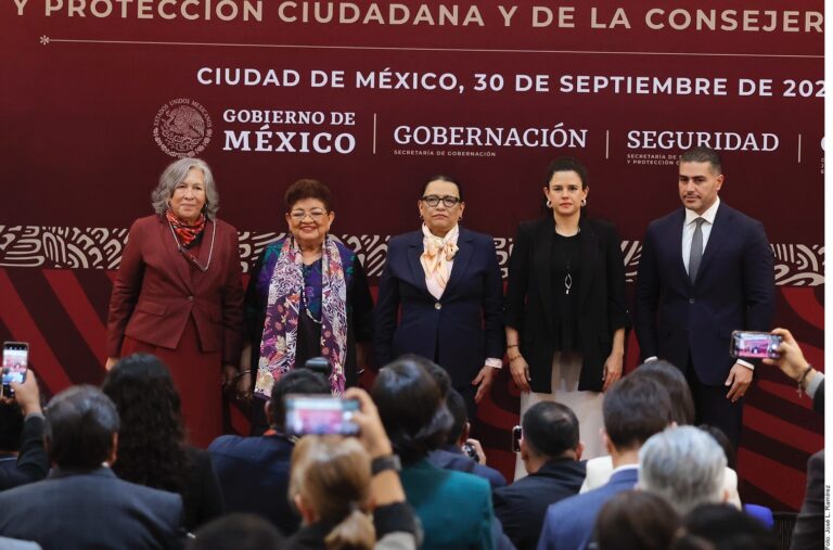 Asegura Rosa Icela: ‘el territorio está en paz’