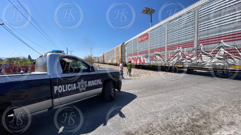 Atropella tren a mujer en la colonia Panteones de Saltillo