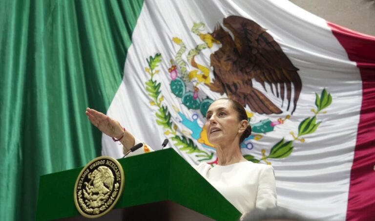 Claudia Sheinbaum rinde protesta como presidenta de México