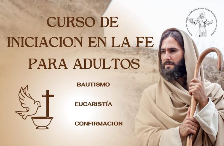 Convocan en Ramos Arizpe a cumplir con los sacramentos en curso de iniciación en la fe para adultos 