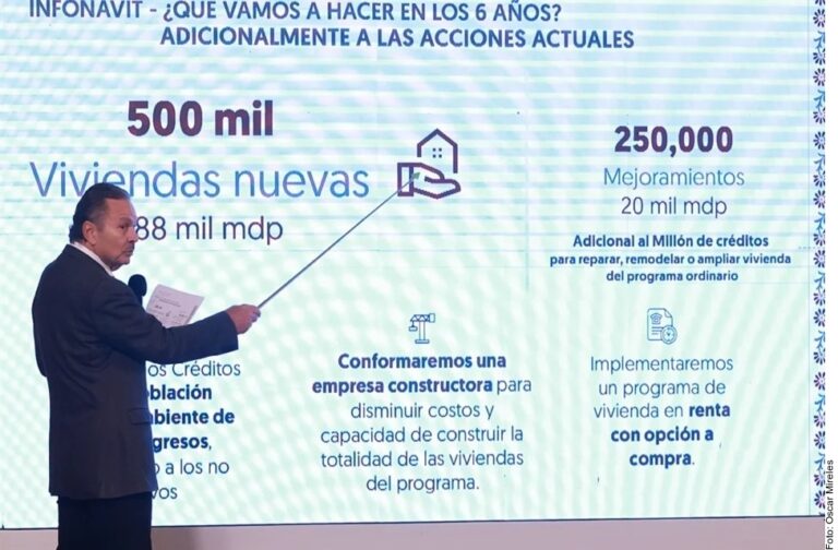 Creará Infonavit empresa para construir nuevas viviendas