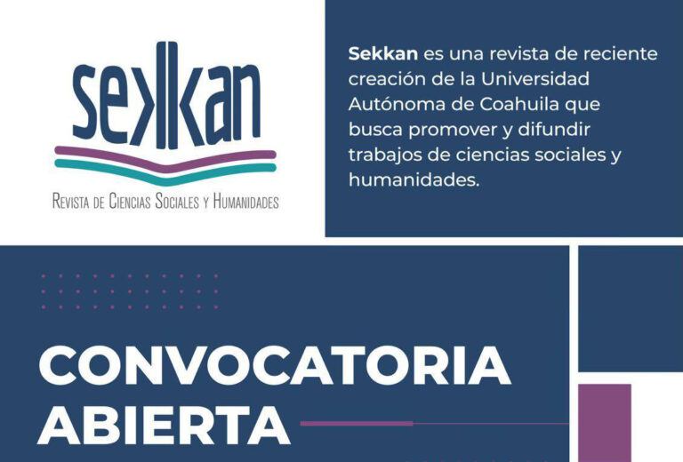 Invita UA de C a conocer y colaborar en la revista universitaria de ciencias sociales y humanidades “Sekkan”