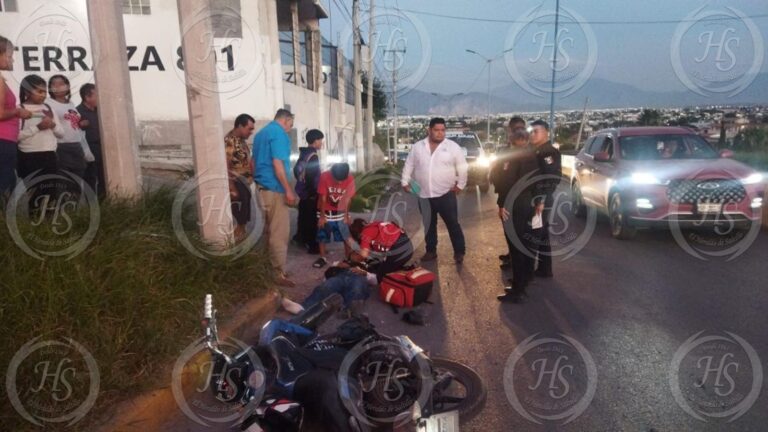 Motociclista no soporta graves heridas tras accidente en Ramos y muere en un hospital