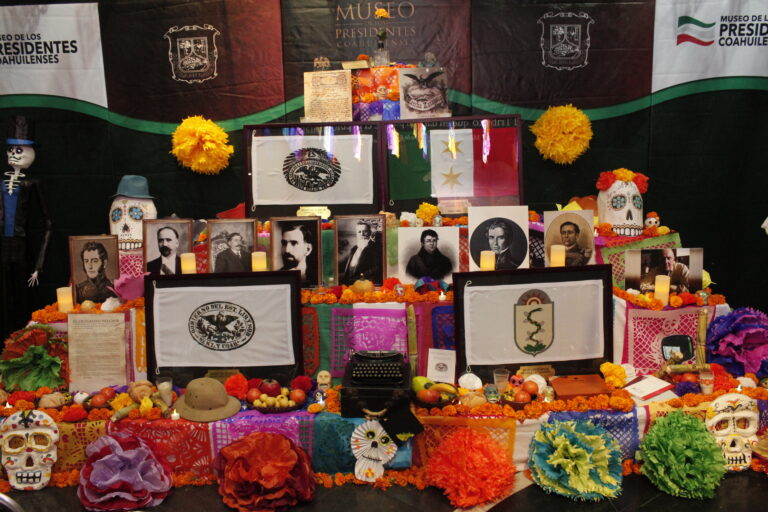 Presidentes Coahuilenses: honran su vida en altar de muertos