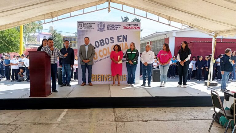 Realiza UA de C la Brigada “Lobos en tu Colonia” en la colonia Nazario Ortiz Garza de Saltillo