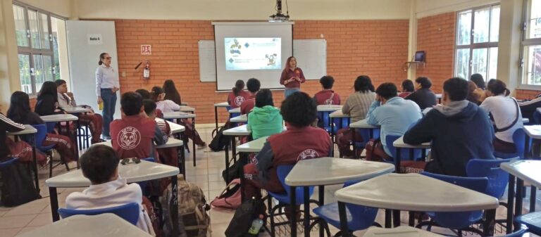 Refuerzan jornadas de salud mental con jóvenes del CETIS 60