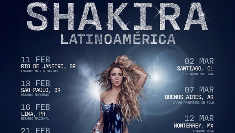 Regresa Shakira a México con gira ‘Las Mujeres Ya No Lloran’