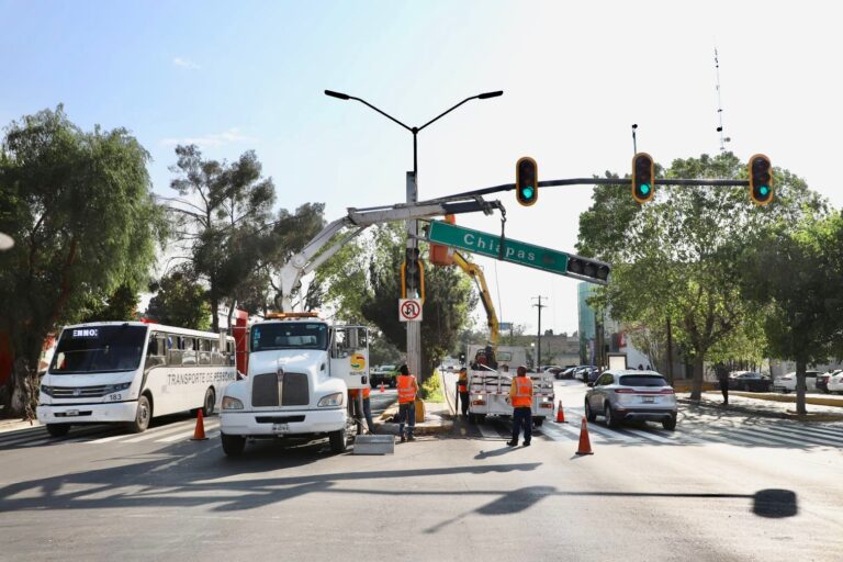 Transformará proyecto de semáforos inteligentes el V. Carranza