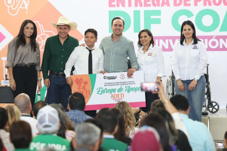 Hemos beneficiado a miles de familias coahuilenses con los programas del DIF: Manolo