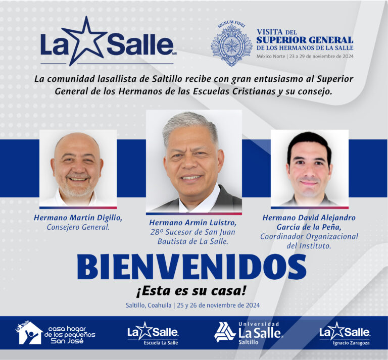 Este lunes estará en Saltillo el Superior General de los Hermanos de las Escuelas Cristianas