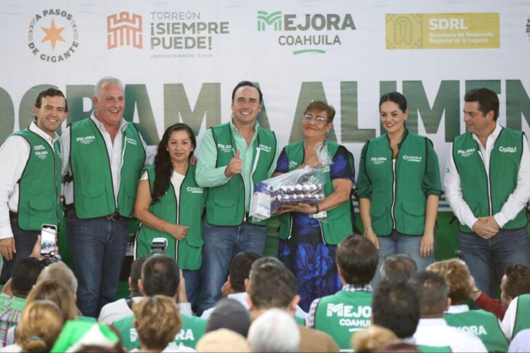 Programa de leche y huevo benefició a miles de familias en Coahuila: Manolo   