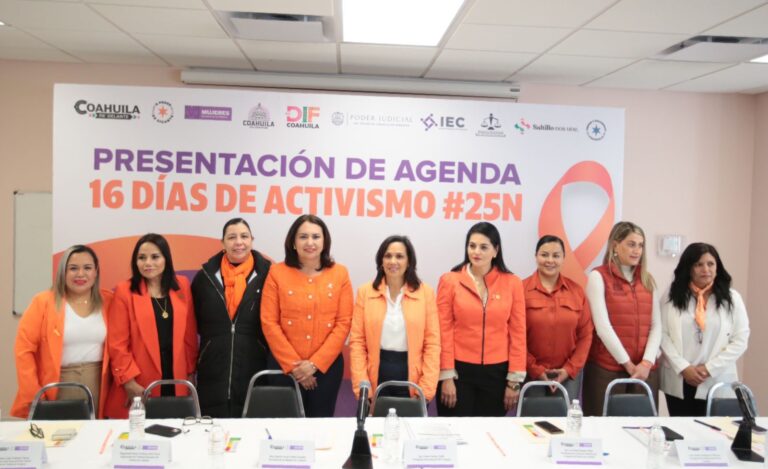 En coordinación los tres Poderes del Estado presentan agenda de activismo contra la violencia hacia las mujeres