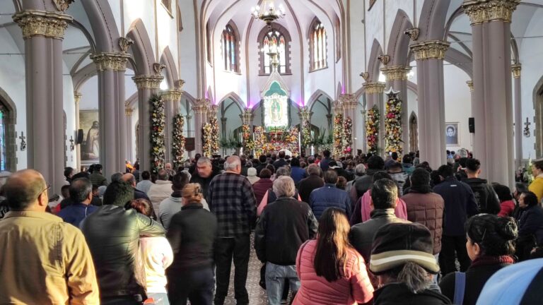 Alistan peregrinaciones al Santuario de Guadalupe en Saltillo