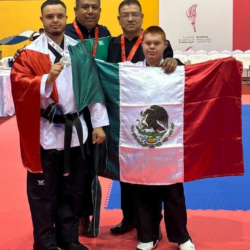 Conquista Ángel Hernández medalla de bronce en el primer campeonato mundial de Para Poomsae3
