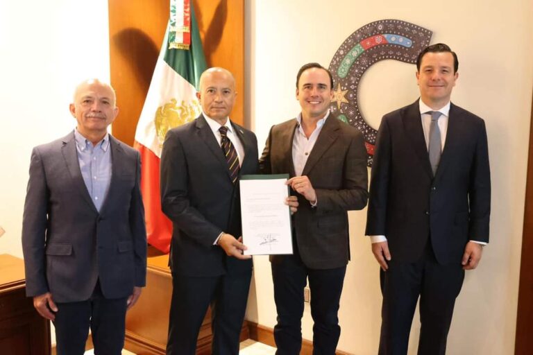 Designa gobernador Manolo Jiménez a Hugo Gutiérrez como secretario de Seguridad en Coahuila