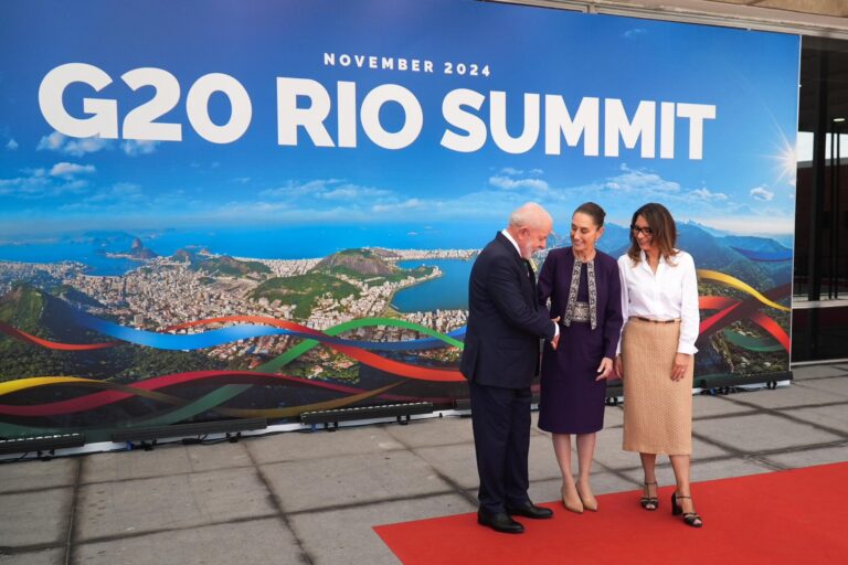 Participa Sheinbaum en Cumbre del G20