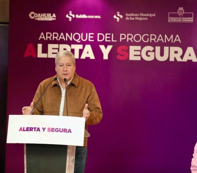 Presenta Chema Fraustro programa Alerta y Segura