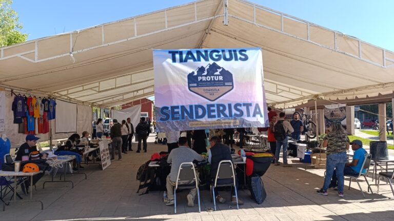 Realiza PROTUR Tianguis Senderista en Saltillo 