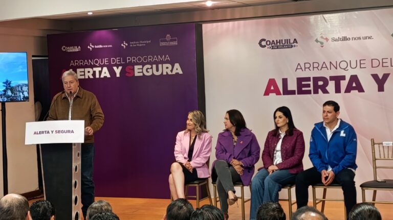 Arranca alcalde José María Fraustro programa “Alerta y Segura” en Saltillo 