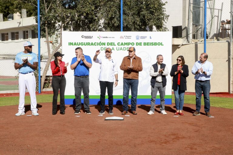 Inauguran en la UA de C el Campo de Béisbol de Unidad Central