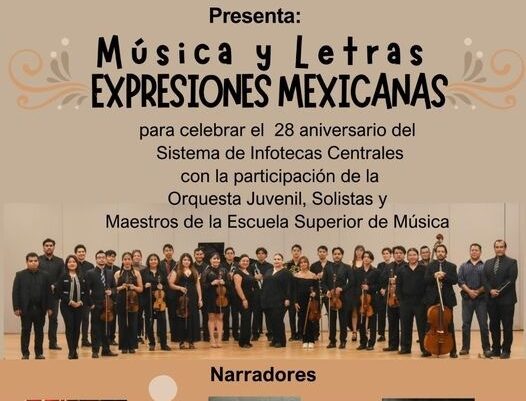 Invita UA de C al concierto Música y Letras “Expresiones Mexicanas” en el Paraninfo del Ateneo Fuente