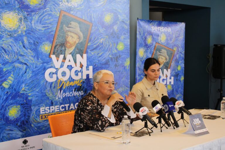 El Gobierno de Coahuila y el Museo Pape anuncian la exposición inmersiva “Van Gogh Dreams” en Monclova