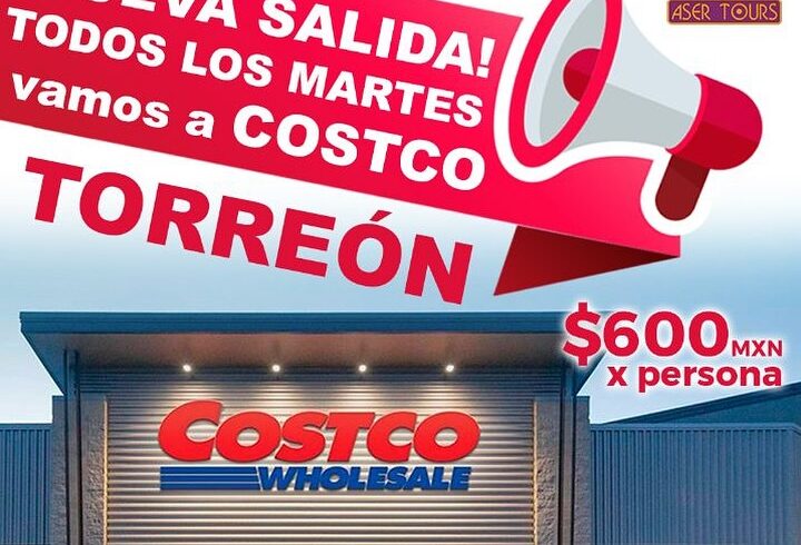 Viral: Agencia de viajes de Durango ofrece viaje de compras al Costco de Torreón