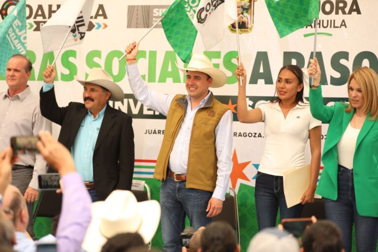 Mejora llevó grandes obras sociales a todo Coahuila