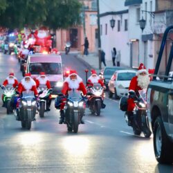 Invita Comisaría de Seguridad a caravana navideña1