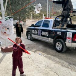 Realizan policías de Saltillo posadas en ejidos y colonias3