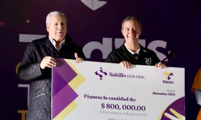 Saltillo es un aliado del Teletón: Chema Fraustro