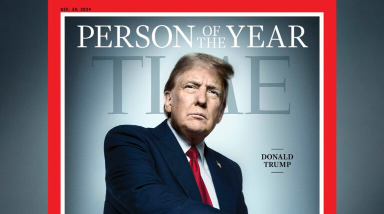 Donald Trump es nombrado ‘Persona del Año 2024’ de la revista Time