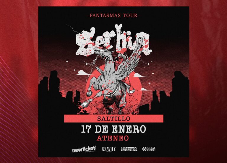 Serbia llegará a Saltillo con su gira “Fantasmas Tour”