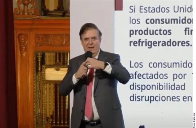 Aranceles son un error, pagarán millones en EU.- Ebrard