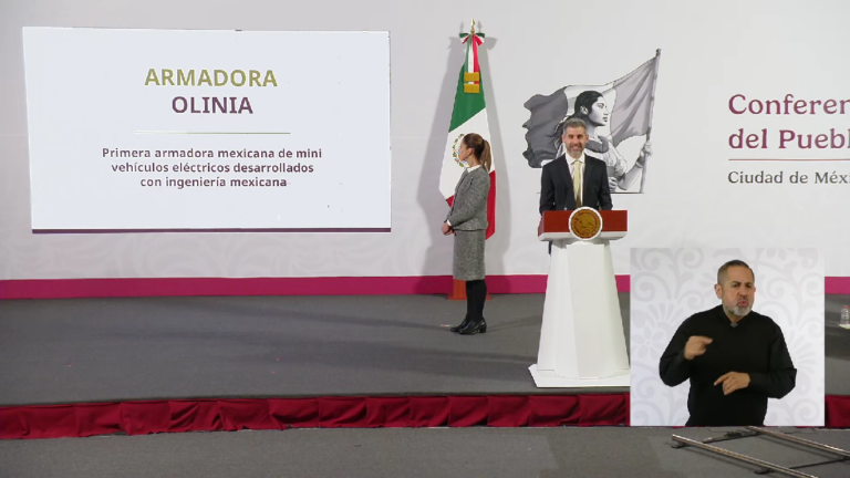 Anuncian armadora mexicana para auto eléctrico: Olinia