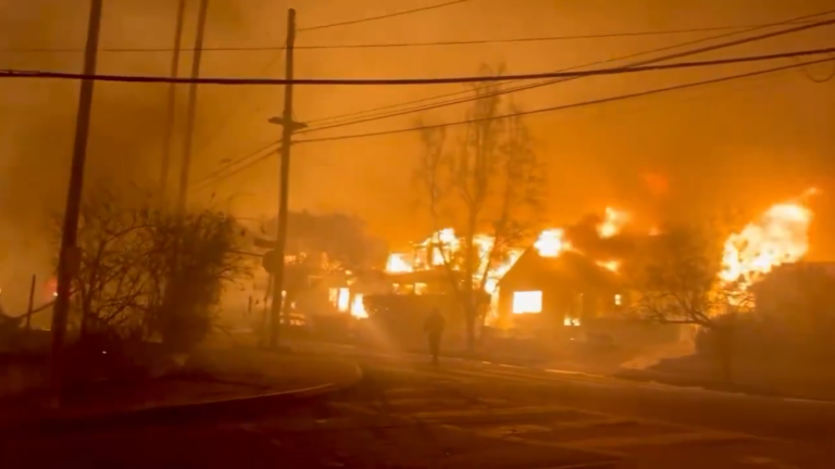 Mueren cinco personas en incendios forestales en California, Estados Unidos