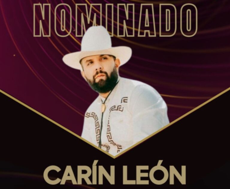 Carín León lidera nominaciones al Premio Lo Nuestro 2025