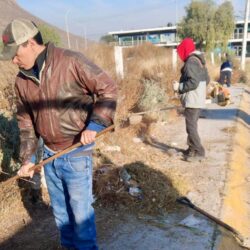 Envía Tomás Gutiérrez brigadas de limpieza a colonias1