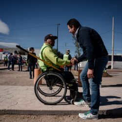 Lleva Javier Díaz cuadrillas de “Aquí Andamos” a la Saltillo 2000