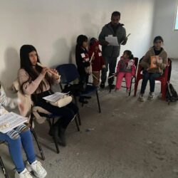 Niñez ramosarizpense responde a curso de flauta en parroquia San Francisco de Asís 4