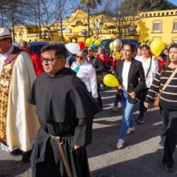 Recibe Tomás Gutiérrez a Obispo en Ramos Arizpe1