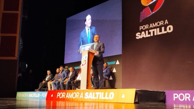 Anuncia Manolo 100 millones de pesos para modernizar el transporte en Saltillo y la construcción de un centro de espectáculos de primer mundo