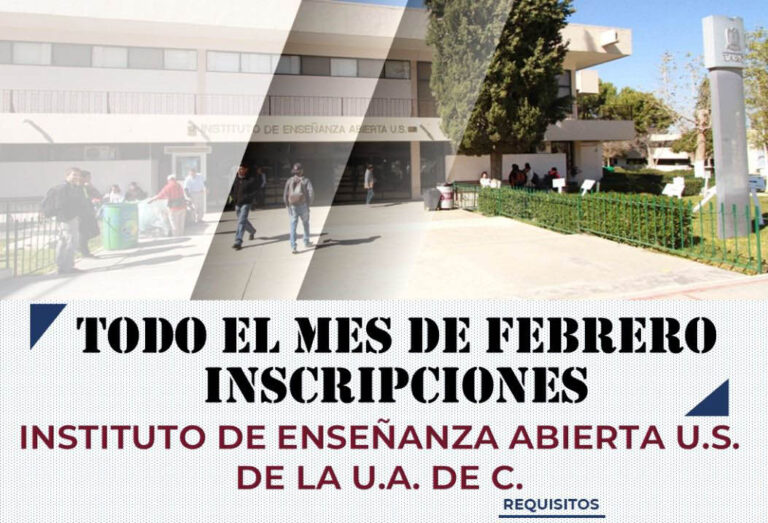 Durante febrero abiertas las inscripciones para el IDEA Saltillo de la UA de C