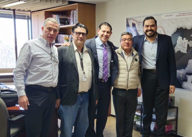 Logra rector de la UA de C importantes acuerdos durante su gira de trabajo en la Ciudad de México