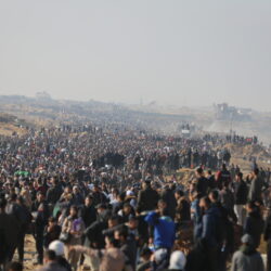 MEDIO ORIENTE-CIUDAD DE GAZA-PALESTINOS DESPLAZADOS-REGRESO