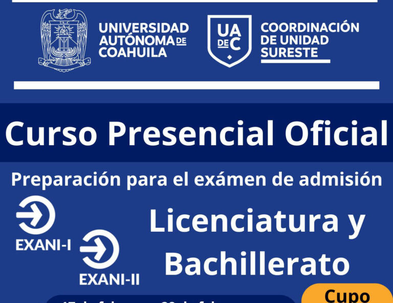 Ofrece UA de C Curso Presencial para el Examen de Admisión